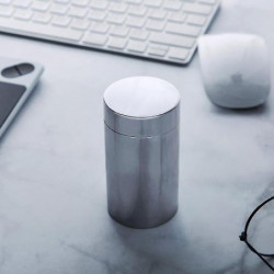 Portable Mini Travel Sealed Stainless Steel Tea Leaves Can Storage Box Container-ZZY Portable Mini Travel Sealed Stainless Steel Tea Leaves Can Storage Box Container-ZZY