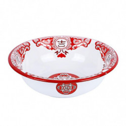 Durable Food Basin Easy Clean Enamel Large Capacity Thick Storage Plate for Home-ZZY Durable Food Basin Easy Clean Enamel Large Capacity Thick Storage Plate for Home-ZZY