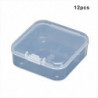 12 Pieces Storage Box Small Organizer Dust-proof Light-weight Plastics Container Kitchen Accessories Case with Lid [...]