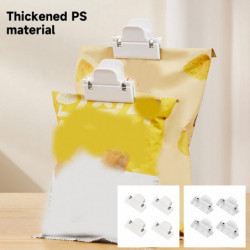 4Pcs Sealing Clip Leak-proof Kitchen Snack Sealing Clamp Moisture-Proof Food Bag Sealers for Home Kitchen 4Pcs Sealing Clip Leak-proof Kitchen Snack Sealing Clamp Moisture-Proof Food Bag Sealers for Home Kitchen