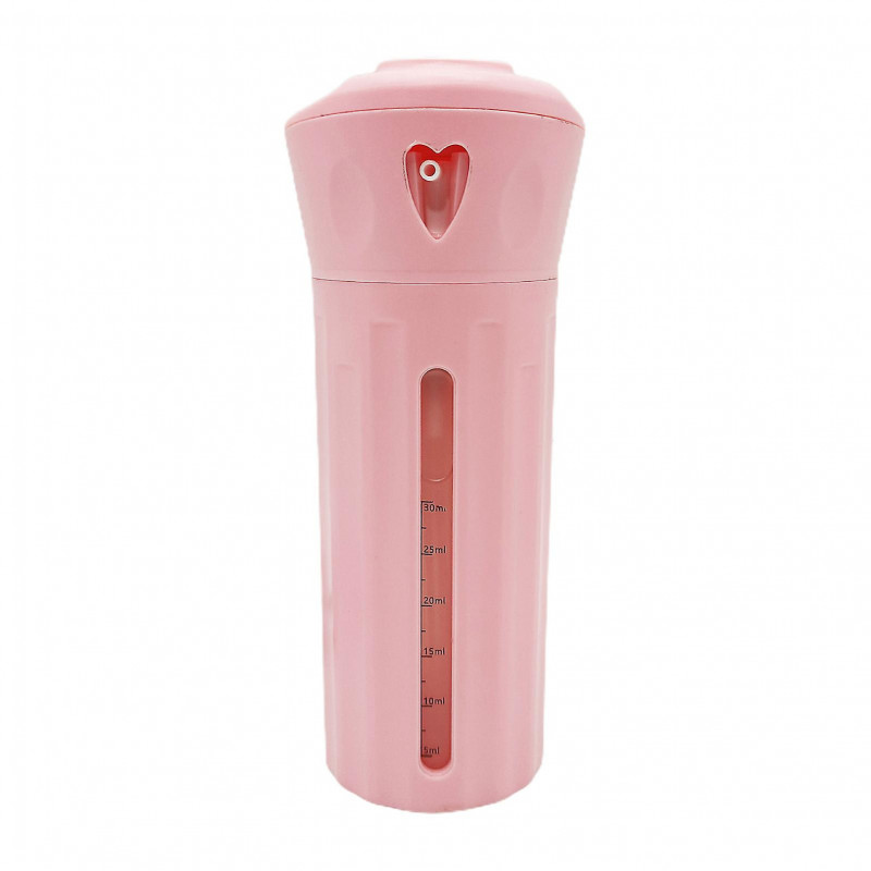 30mlx4 Dispenser Bottle Good Sealing Large Capacity Visible Window Rotating 4-in-1 Portable Empty Shampoo [...]