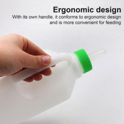 850ml Lambs Feeder Bottle Ergonomic Handle Large Capacity Thickening 850ml Lambs Feeder Bottle Ergonomic Handle Large Capacity Thickening