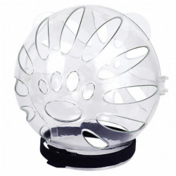 Cat Hood Hollow Breathable Adjustable Anti-licking Cat Head Shaped Pet Cat Grooming Transparent Muzzle Pet Supplies Cat Hood Hollow Breathable Adjustable Anti-licking Cat Head Shaped Pet Cat Grooming Transparent Muzzle Pet Supplies