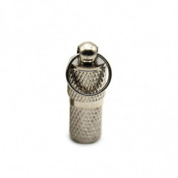 1pc Pet Dog Cat Anti Lost Address Label Storage Tube Pendant Pet Universal Mini Metal Identification 1pc Pet Dog Cat Anti Lost Address Label Storage Tube Pendant Pet Universal Mini Metal Identification