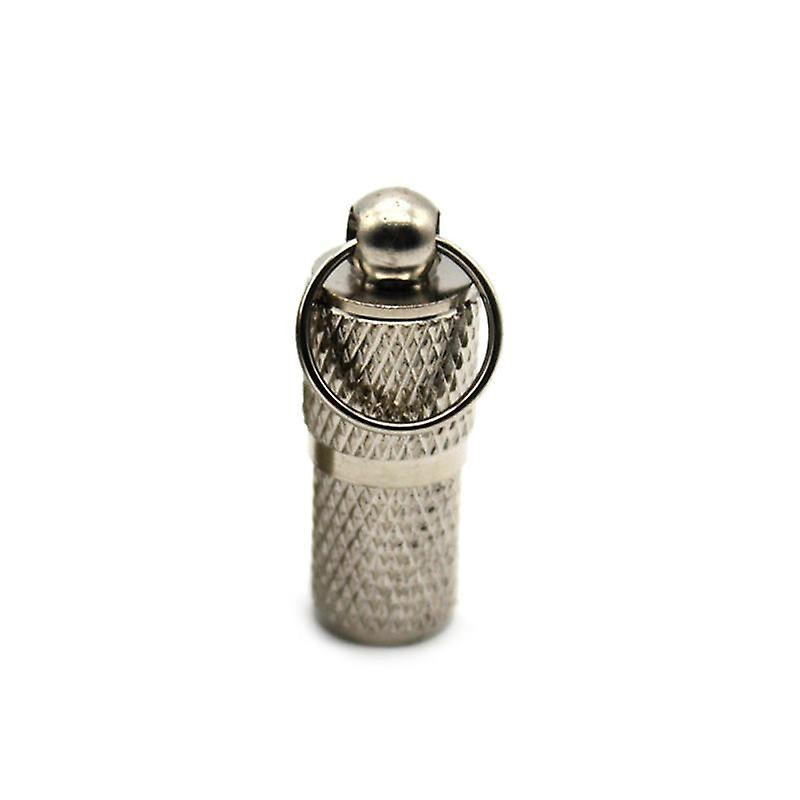 1pc Pet Dog Cat Anti Lost Address Label Storage Tube Pendant Pet Universal Mini Metal Identification