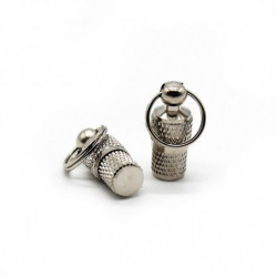 1pc Pet Dog Cat Anti Lost Address Label Storage Tube Pendant Pet Universal Mini Metal Identification 1pc Pet Dog Cat Anti Lost Address Label Storage Tube Pendant Pet Universal Mini Metal Identification
