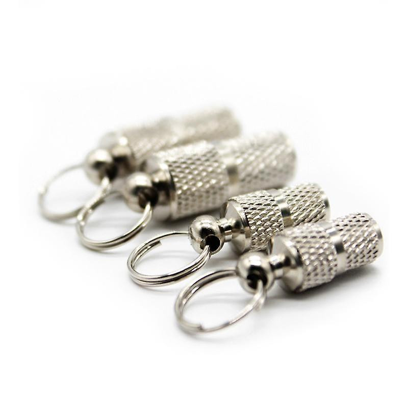 1pc Pet Dog Cat Anti Lost Address Label Storage Tube Pendant Pet Universal Mini Metal Identification