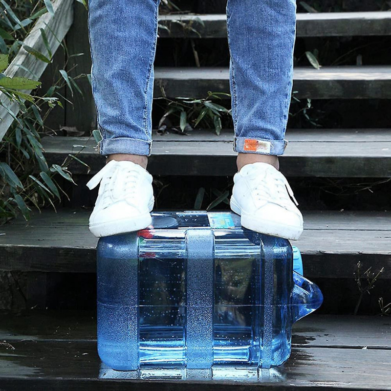 Water Canister with Tap,20L Water Tank with Handle,Portable Bucket Water Container with Lid for Outdoor Travel Camping