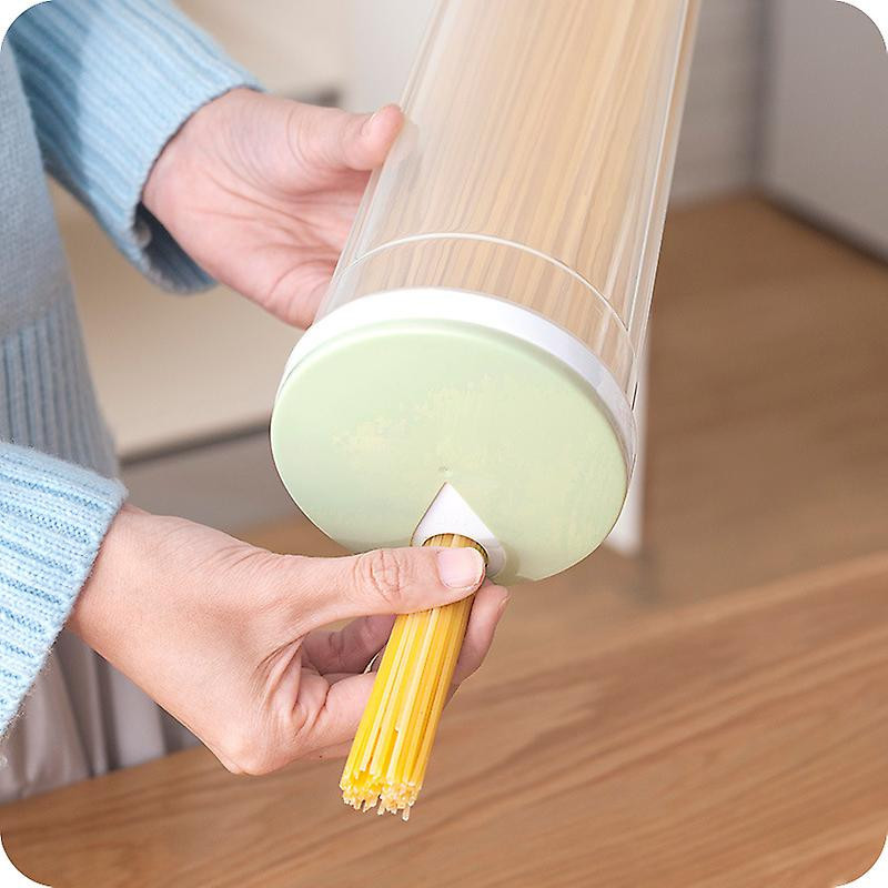 3Pcs Tall Food Storage Box Spaghetti Noodles Container Grain Cereal Jar Airtight Leak