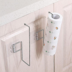 Punch-free Roll Paper Holder With Large Size Design Easy Operation Durable Long Lasting Great For