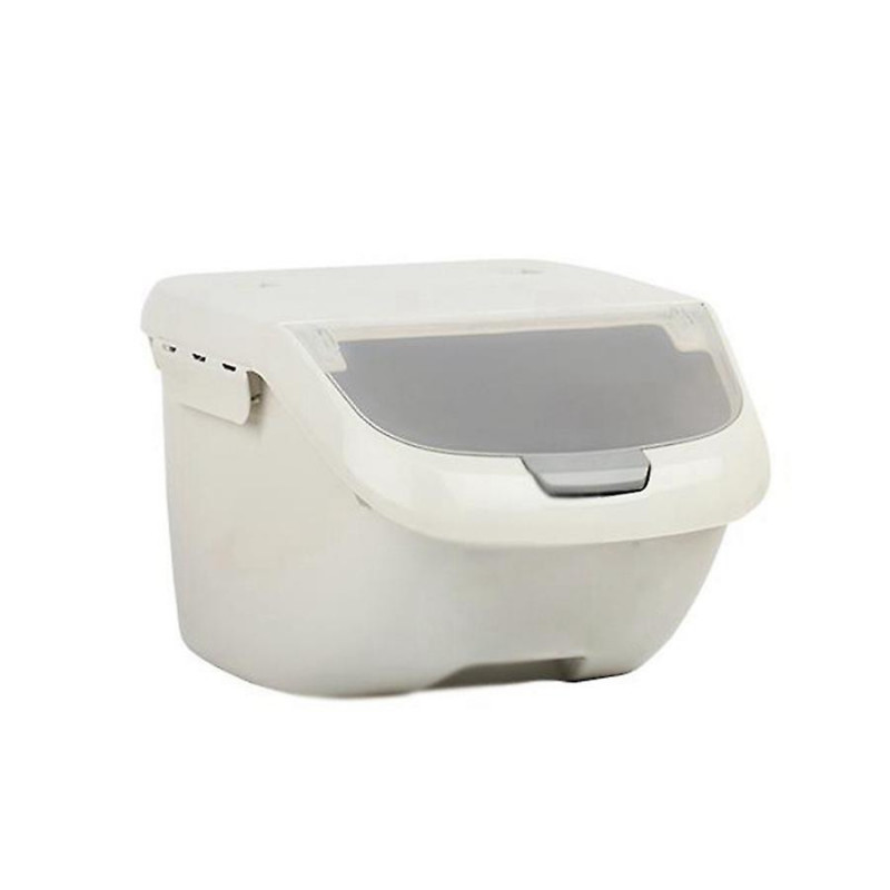 6Kg Rice Storage Box Sealed Moisture-Proof Large Capacity Grain Flour Container Kitchen Rice Storag