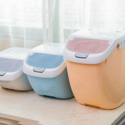 6Kg Rice Storage Box Sealed Moisture-Proof Large Capacity Grain Flour Container Kitchen Rice Storag 6Kg Rice Storage Box Sealed Moisture-Proof Large Capacity Grain Flour Container Kitchen Rice Storag