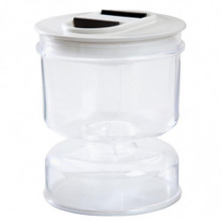 Innovative Pickle Jar Fine Workmanship Plastic Hourglass Design Sealed Olives Container for Home Innovative Pickle Jar Fine Workmanship Plastic Hourglass Design Sealed Olives Container for Home