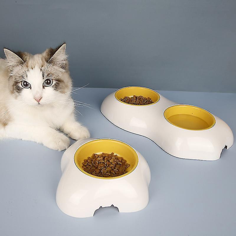 Egg Yolk Single Bowl Double Bowl Feeding Bowl Drinking Water Bowl Dog Bowl Cat Bowl