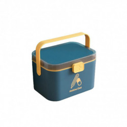 ABS Pill Storage Box Portable Ergonomic Handled Large Capacity Cute Stylish Sealed Moistureproof Tablet Container [...]