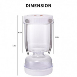 Pickle jar, pickles and olives hourglass jar pickle juice wet and dry separator hourglass pickle jar with two [...]