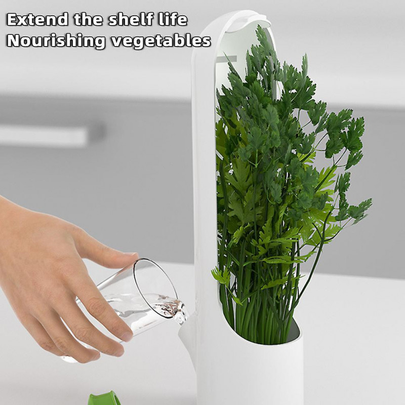 Simple Style Fresh-keeping Container Durable Sturdy Vegetable Dividers Plant Moisturizing Storage Cup