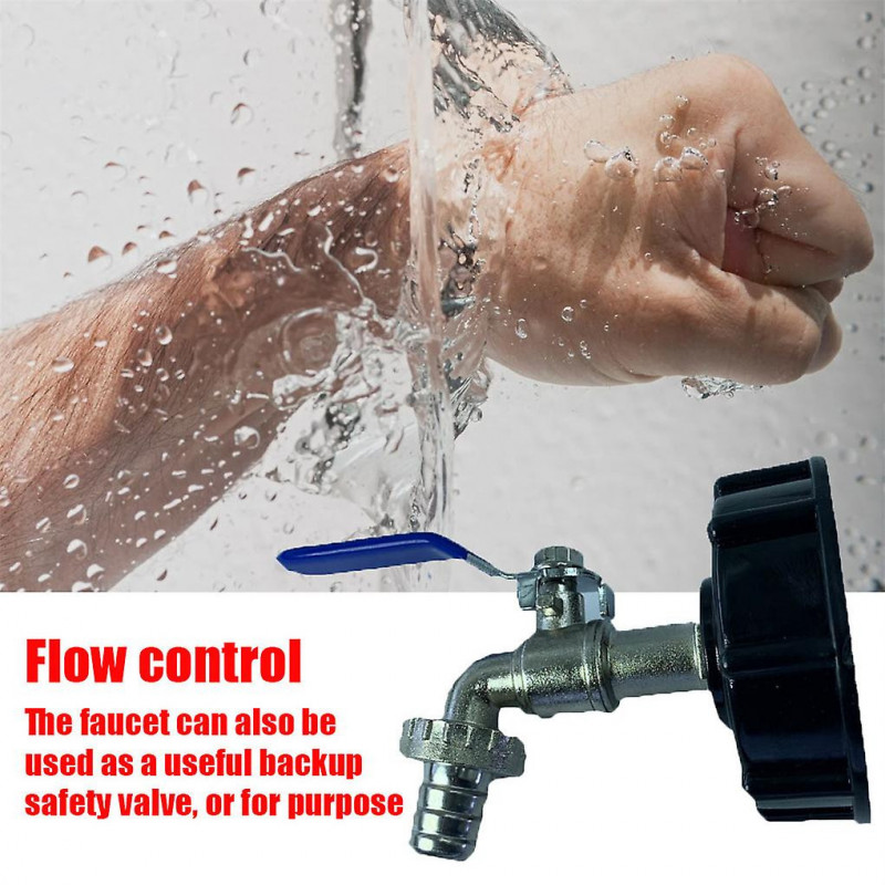 Ton Conteneur d’eau de pluie Seau Spigot Vanne Universel