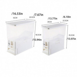 Rice Storage Bucket Dustproof Sealed Moistureproof Beans Dispenser Rice Storage Bucket Dustproof Sealed Moistureproof Beans Dispenser