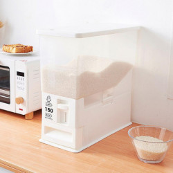 Rice Storage Bucket Dustproof Sealed Moistureproof Beans Dispenser Rice Storage Bucket Dustproof Sealed Moistureproof Beans Dispenser