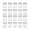 1/2 24pack/lot Plastic Container With Airtight Seal For Dry Storage