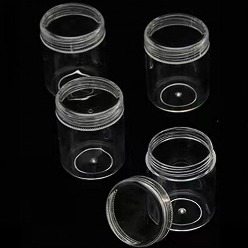 1/2 24pack/lot Plastic Container With Airtight Seal For Dry Storage