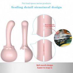Sealing Function Cat Food Spoon Multifunctional Pet Food Spoon for Dog Sealing Function Cat Food Spoon Multifunctional Pet Food Spoon for Dog