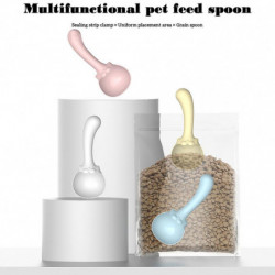 Sealing Function Cat Food Spoon Multifunctional Pet Food Spoon for Dog Sealing Function Cat Food Spoon Multifunctional Pet Food Spoon for Dog