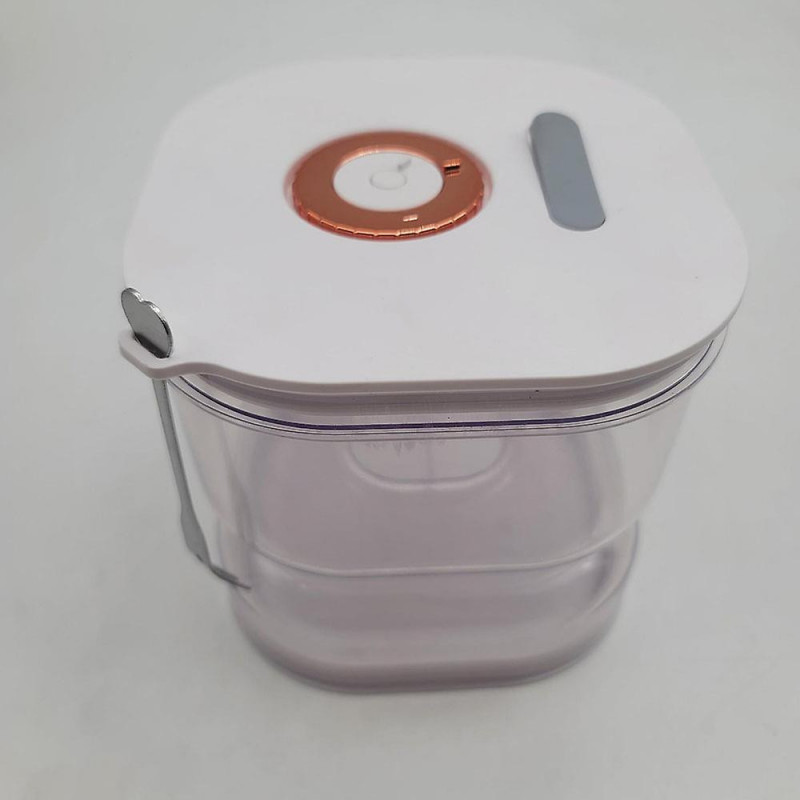 Kitchen Refigerator Pickle Jars Dustproof Wet and Dry Separating Pickles Tank for Indoors