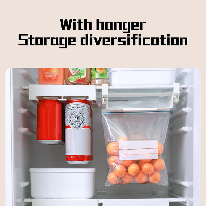 Refrigerator Hanging Can with Compartment Design Food Storage for Beer Drinks
