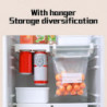 Refrigerator Hanging Can with Compartment Design Food Storage for Beer Drinks
