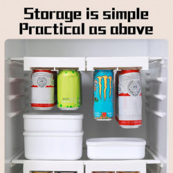 Refrigerator Hanging Can with Compartment Design Food Storage for Beer Drinks Refrigerator Hanging Can with Compartment Design Food Storage for Beer Drinks