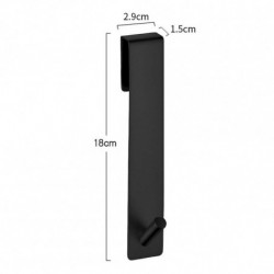 Punch-Free Glass Partition Door Long Hooks Rust-proof Moisture-proof Hook for Home Use Punch-Free Glass Partition Door Long Hooks Rust-proof Moisture-proof Hook for Home Use