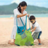 Bird food outdoor children's beach toy storage bag portable mesh beach bag no12413