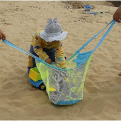 Bird food outdoor children's beach toy storage bag portable mesh beach bag no12413 Bird food outdoor children's beach toy storage bag portable mesh beach bag no12413