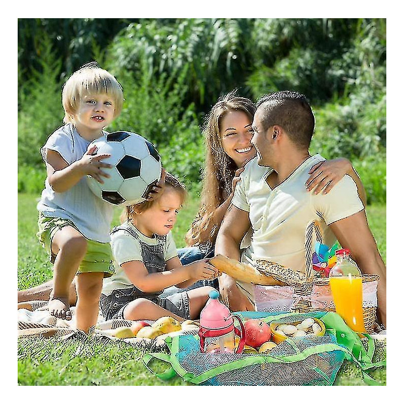 Bird food outdoor children's beach toy storage bag portable mesh beach bag no12413