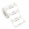 2X300pcs waterproof oil-proof frozen fruit storage cans food storage date label sticker
