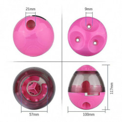 Pet Food Container Dog Slow Feeder Bowl Cat Dispenser, Adjustable Pet Food Container Dog Slow Feeder Bowl Cat Dispenser, Adjustable