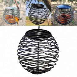 Wild Bird Feeder Bird Food Container No-mess For Parrots Budgies Cockatiel Hanging Suet Basket Holder Feeding Tool Wild Bird Feeder Bird Food Container No-mess For Parrots Budgies Cockatiel Hanging Suet Basket Holder Feeding Tool