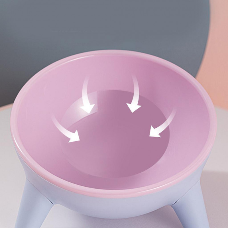 Pet Cats Dogs Anti Vomiting Bowl Backflow Prevention Pet Feeding Container Dish