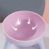 Pet Cats Dogs Anti Vomiting Bowl Backflow Prevention Pet Feeding Container Dish