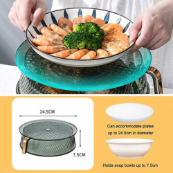 Kitchen Dust-proof Fresh-keeping Fruit and Vegetable Food Storage Box-Four Layers (White) Kitchen Dust-proof Fresh-keeping Fruit and Vegetable Food Storage Box-Four Layers (White)