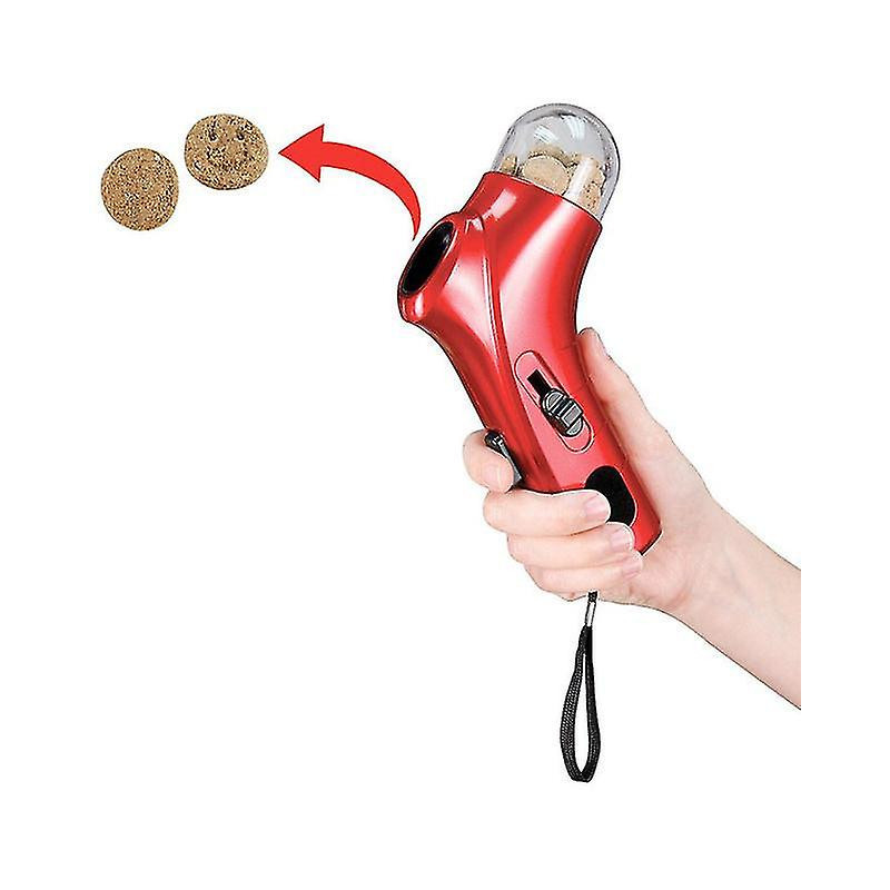 Dog Interactive Training Toys Pet Snack Catapult Launcher Outdoor Beach Toys Dog Cat Treat Launcher Snack Food Feeder