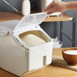 10kg Rice Box With Loc Lid Food N Container Portable Izer For Kit Uten 10kg Rice Box With Loc Lid Food N Container Portable Izer For Kit Uten