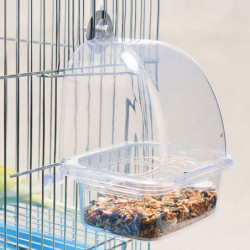 Mangeoire à oiseaux pour perroquets perruches perruches perruches Récipient de nourriture pour graines de perruche Mangeoire à oiseaux pour perroquets perruches perruches perruches Récipient de nourriture pour graines de perruche