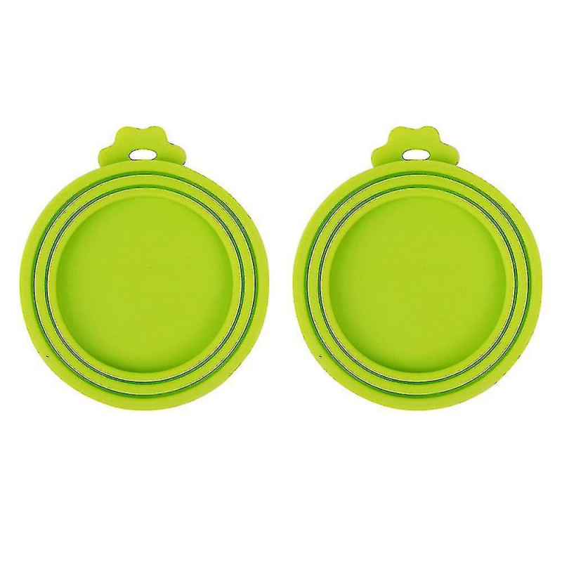 Silicone Dog Cat Canned Lid Pet Food Cover Storage Fresh-keeping Lids Pet Food Cans Lids A