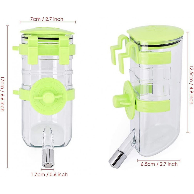 Bouteille d’eau de lapin de style distinctif Sans goutte à goutte 350ml / 12oz Distributeur d’eau en caisse pour [...]