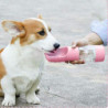 Bouteille d’eau pour chien, distributeur d’eau pour chien multifonctionnel et portable