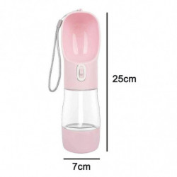Bouteille d’eau pour chien, distributeur d’eau pour chien multifonctionnel et portable Bouteille d’eau pour chien, distributeur d’eau pour chien multifonctionnel et portable