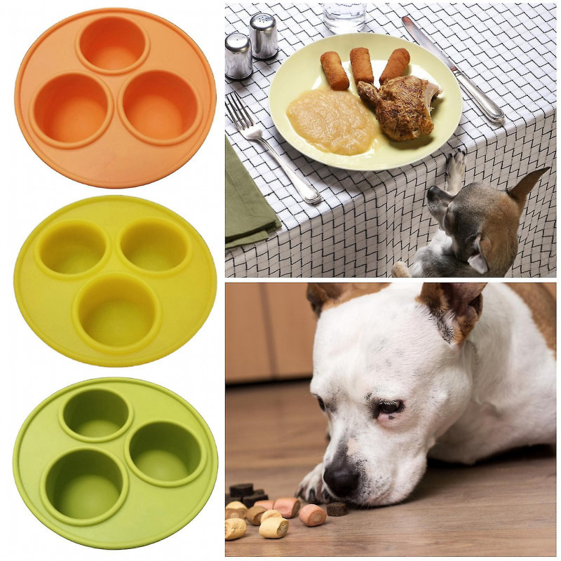 Pet Treat Tray Silicone Dog Treat Molds Easy Clean Homemade Freezable Create Healthy Treats Dishwasher Safe Dog [...]